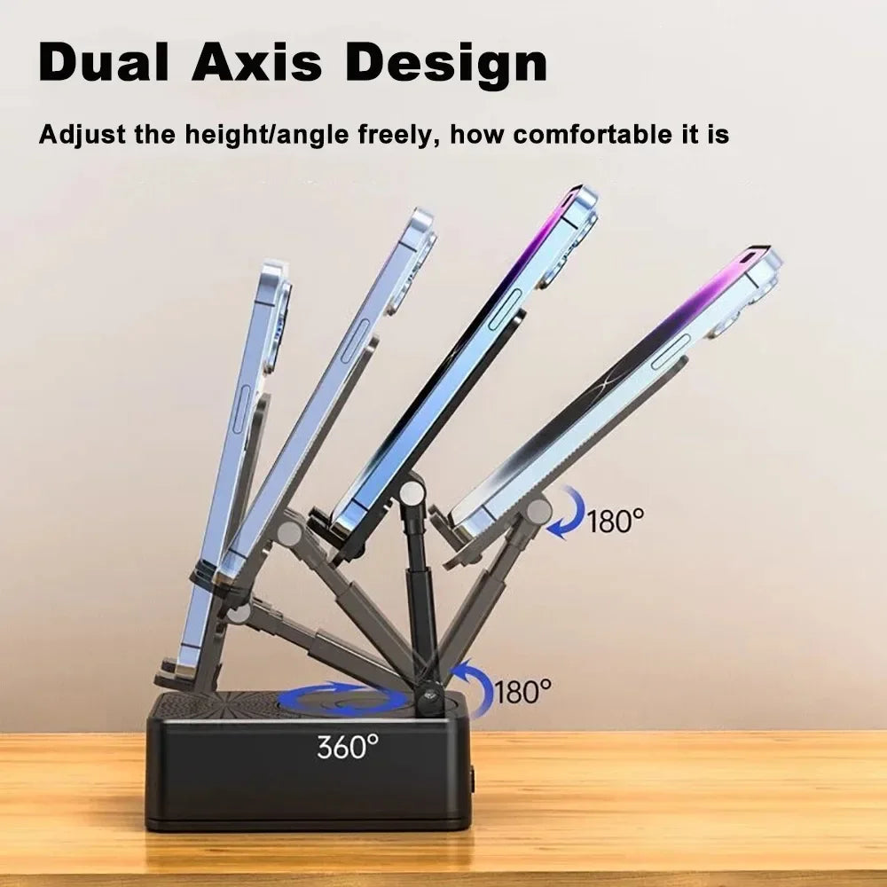 3-in-1 Bluetooth Speaker & Charging Phone Stand