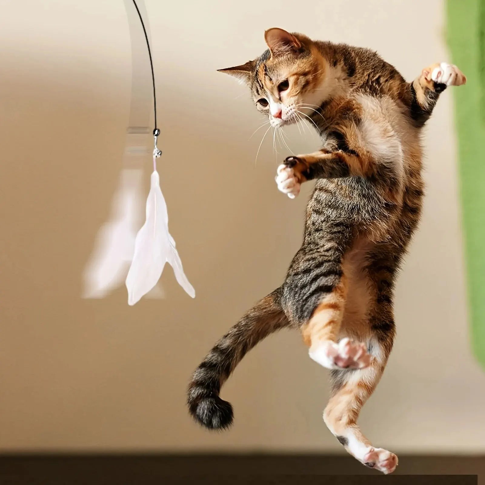 ADD2CART SpringPounce Suction-Cup Cat Teaser
