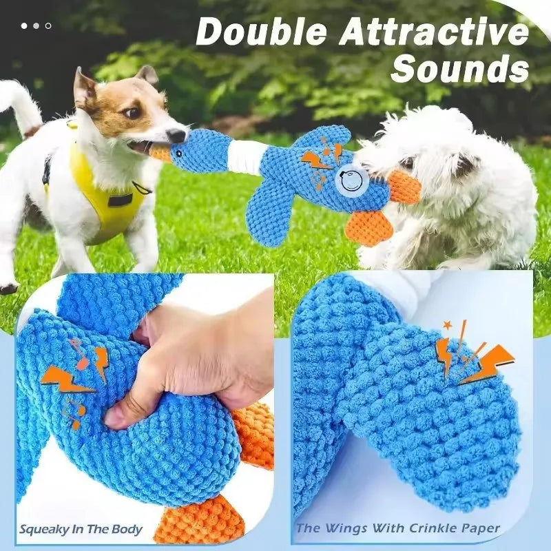 ADD2CART TugBuddy Interactive Plush Tug Toy for Dogs